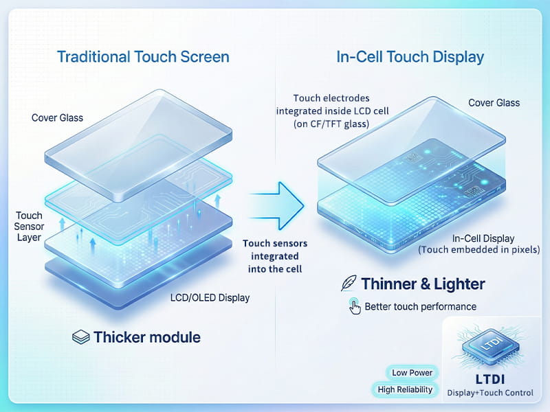 in-cell display